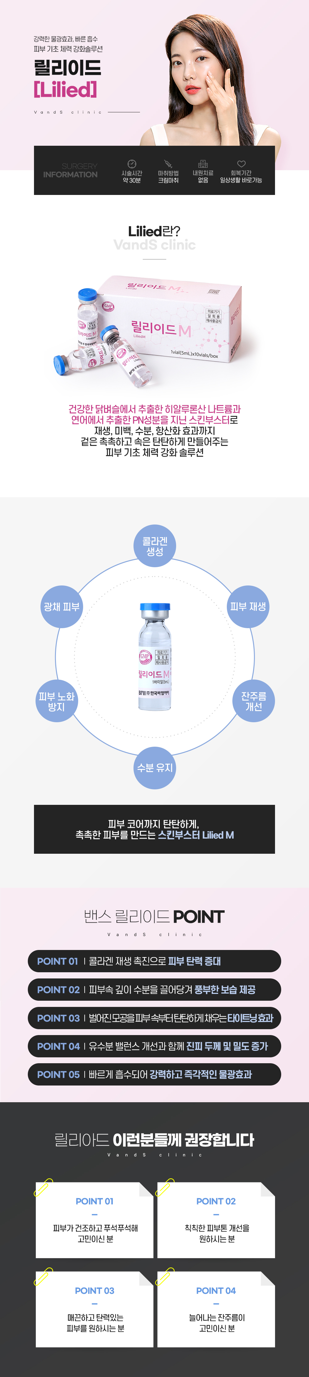 릴리이드 물광주사 특가 시술안내 이미지1